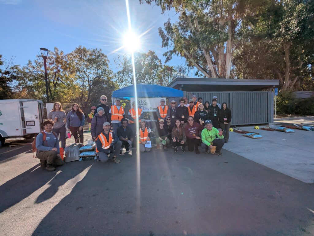 Restoring Nature’s Balance: CityTrees and Grassroots Ecology’s Creekside Planting at Redwood High School